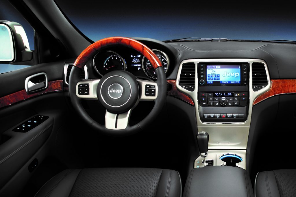 Jeep Grand Cherokee 3.0 CRD Overland interieur (2011)