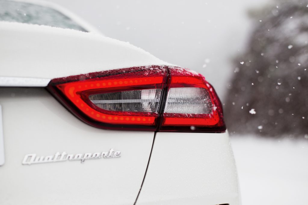 Maserati Quattroporte achterlicht (2013)