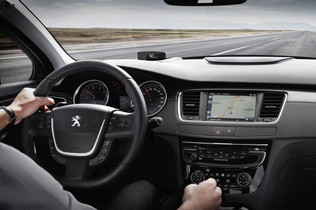 Peugeot 508 2.0 BlueHDI interieur (2014)