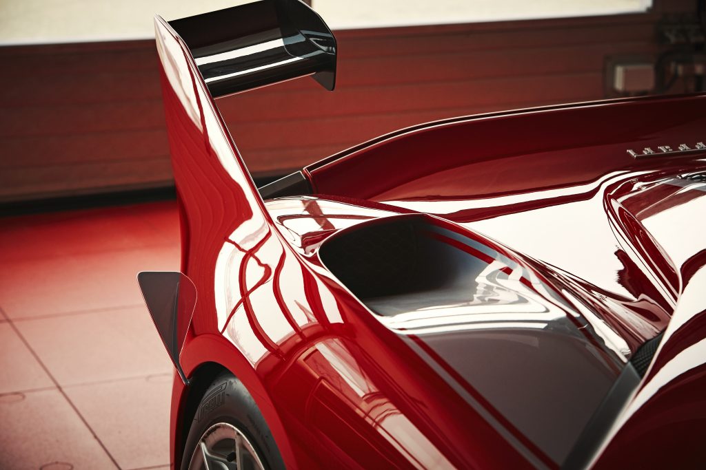 Ferrari FXXK spoiler (2015)