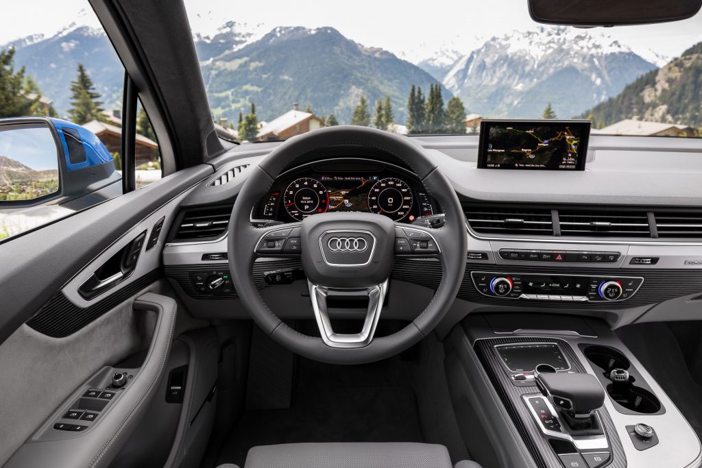 Audi Q7 3.0 TDI Quattro Tiptronic interieur (2015)