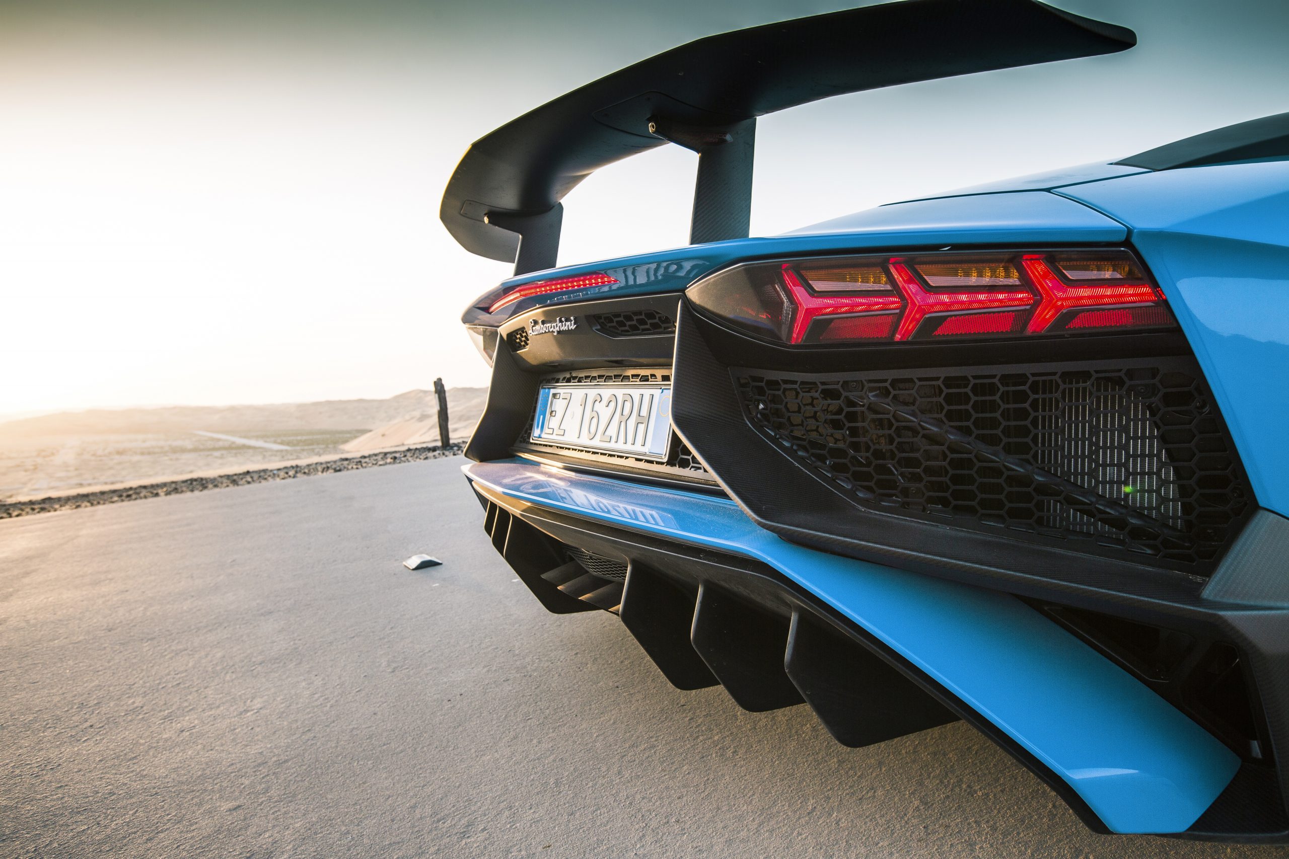 Lamborghini Aventador SV Roadster spoiler (2016)