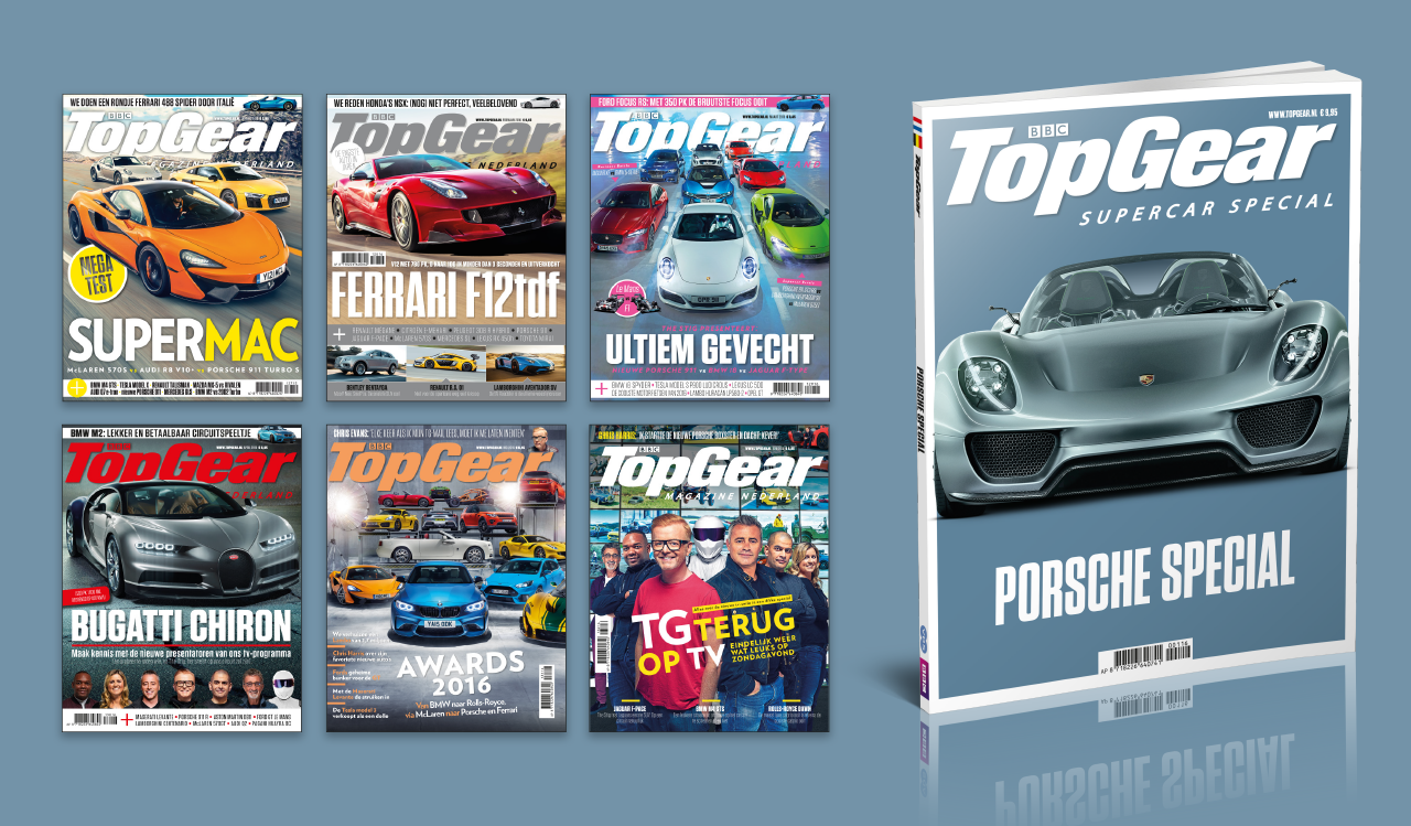 Een halfjaar TopGear + Porsche Special