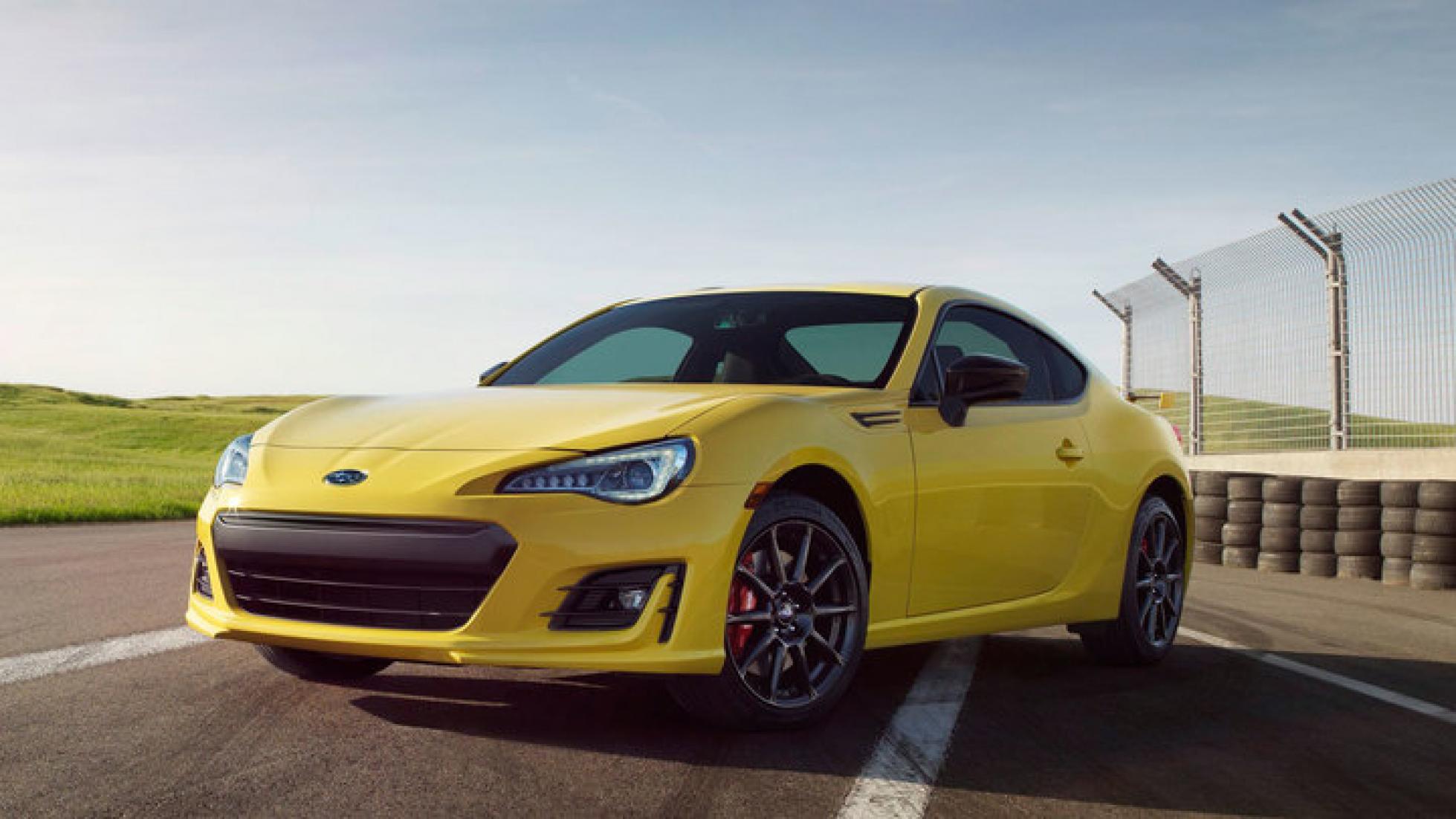 Subaru BRZ ZSeries Yellow 2017