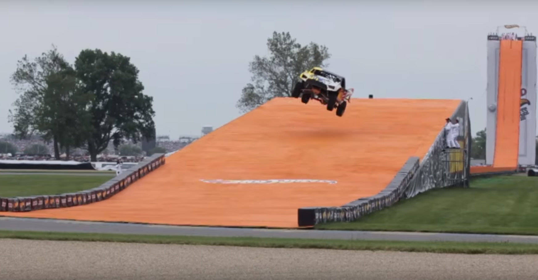 Olympische Spelen met auto