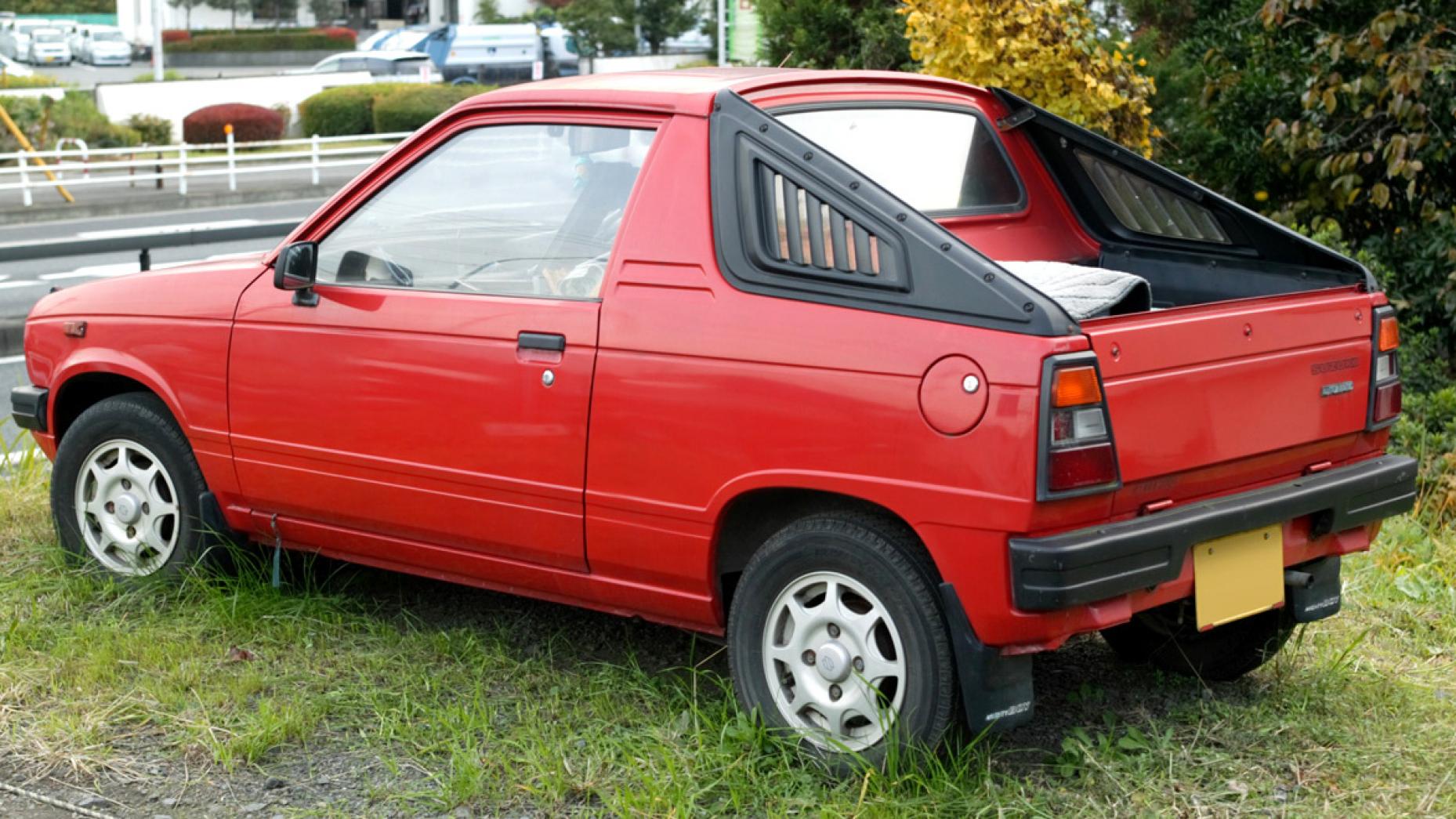 Opmerkelijkste tot pick-up verbouwde auto's