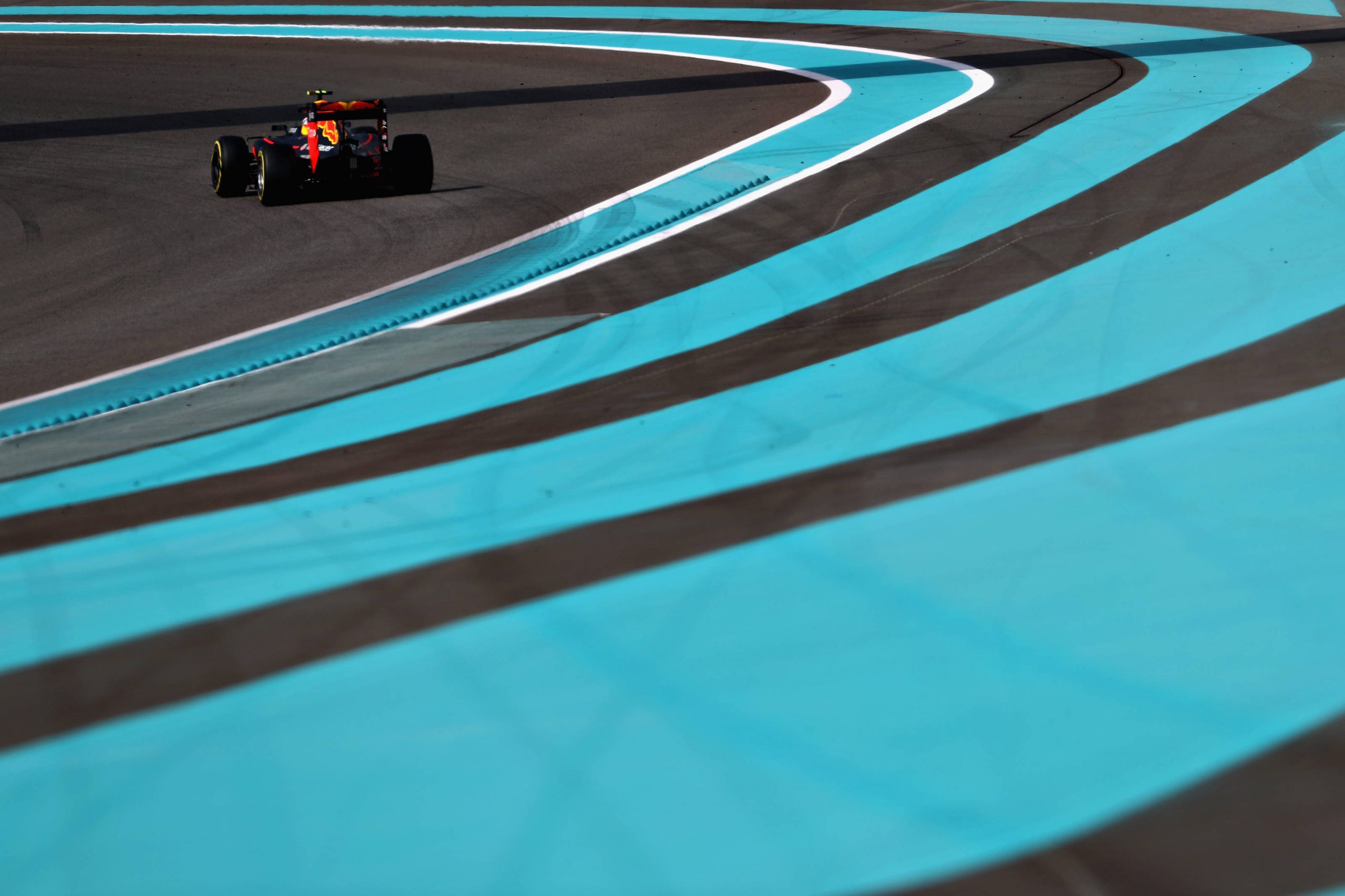 1e vrije training van de gp van abu dhabi
