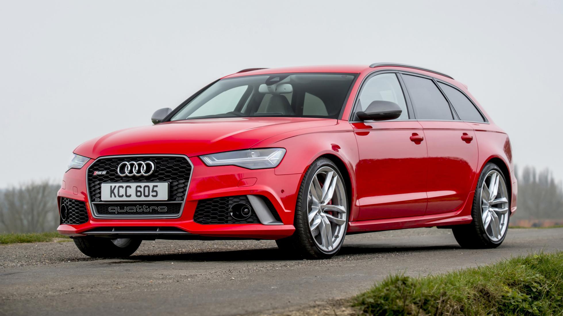 Audi RS6 met quattro grille