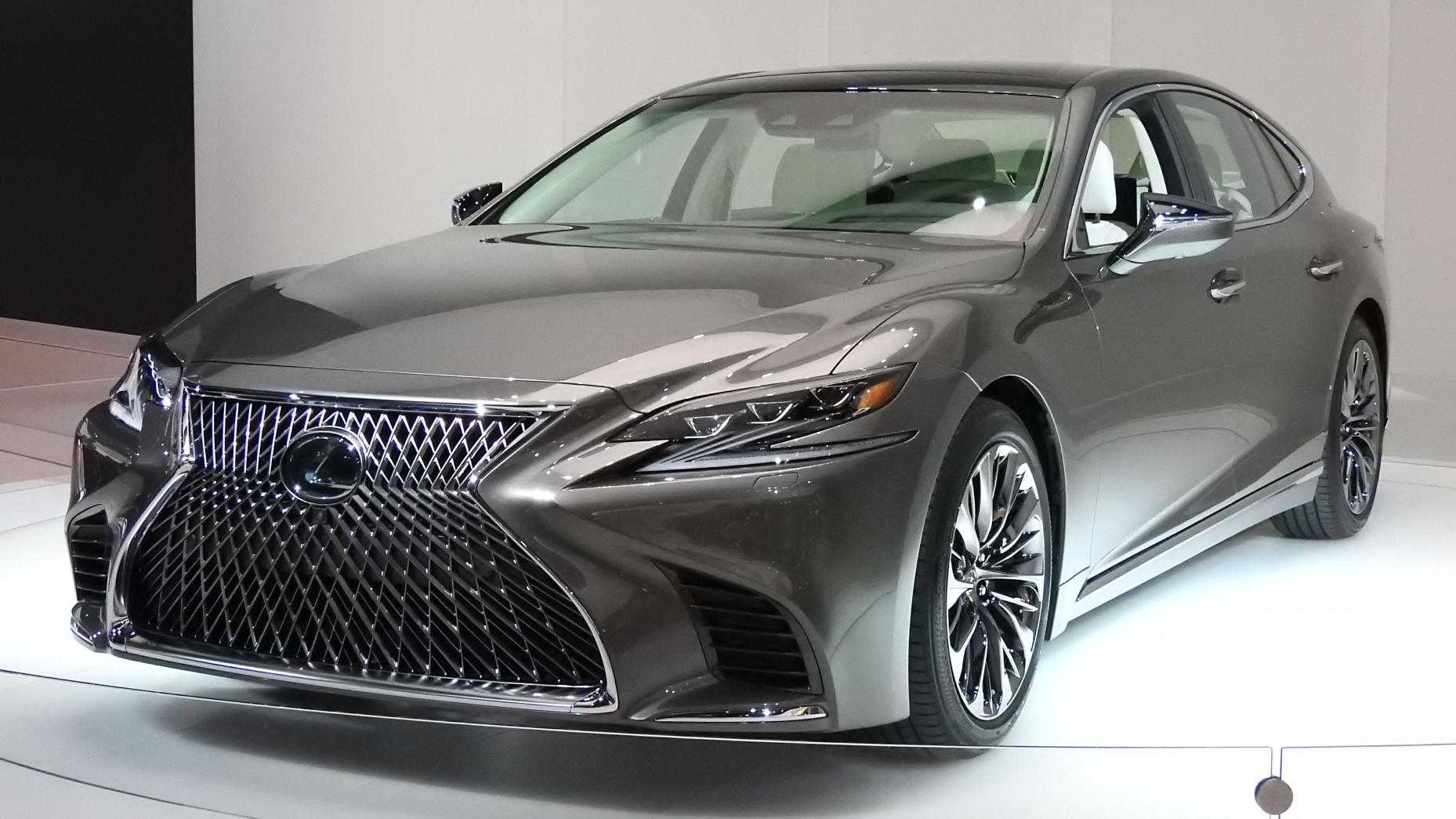 lexus ls autoshow van detroit