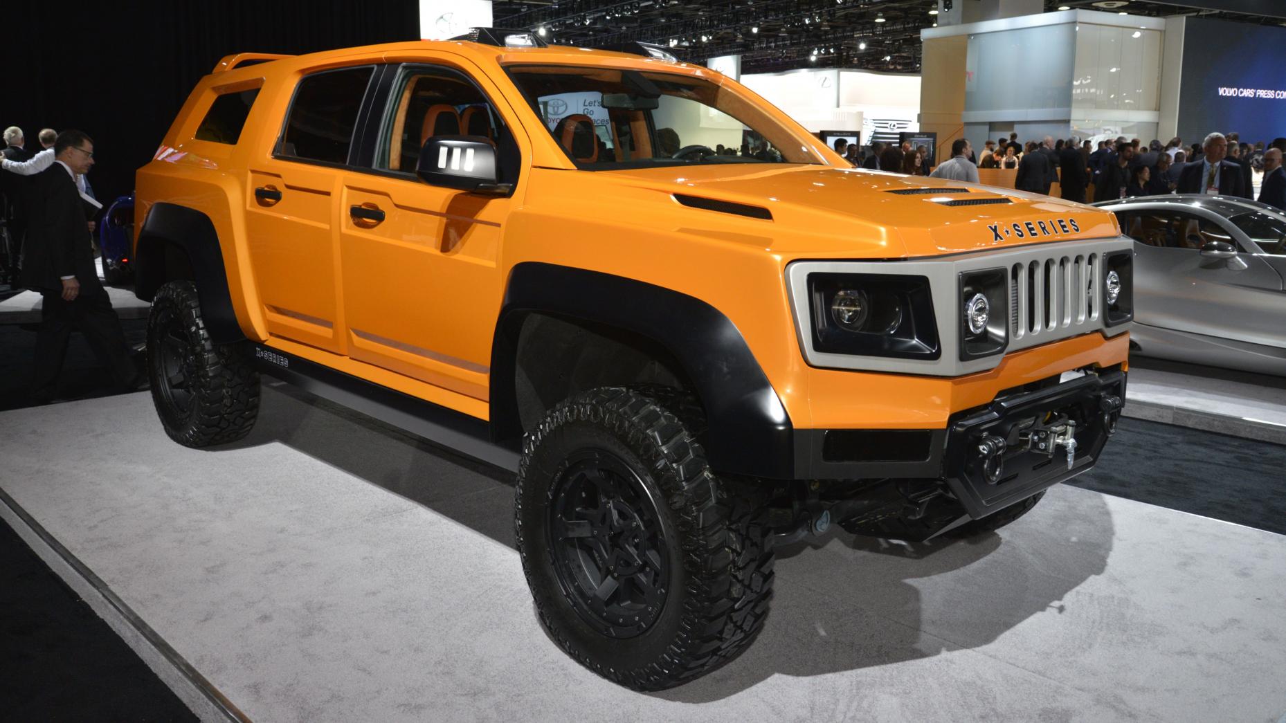 vdl x-series autoshow van detroit