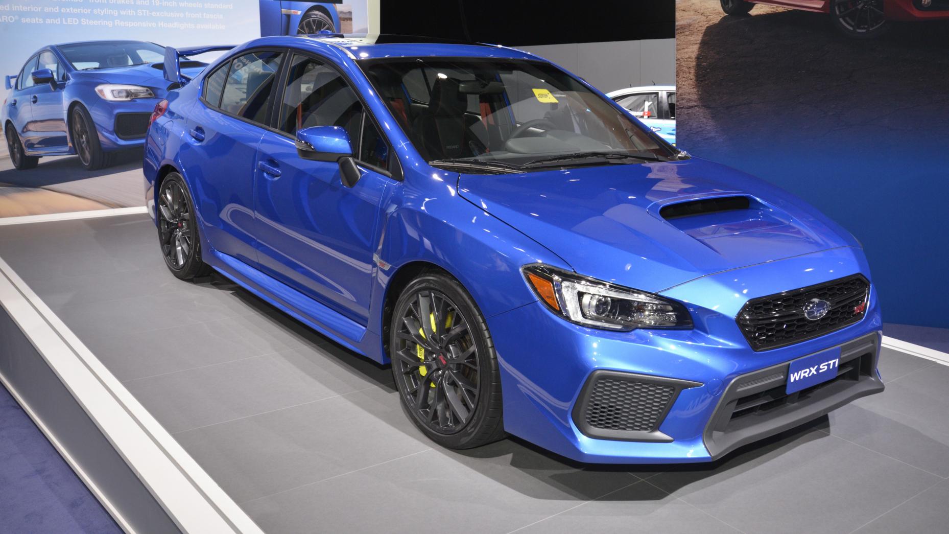 subaru wrx sti autoshow van detroit