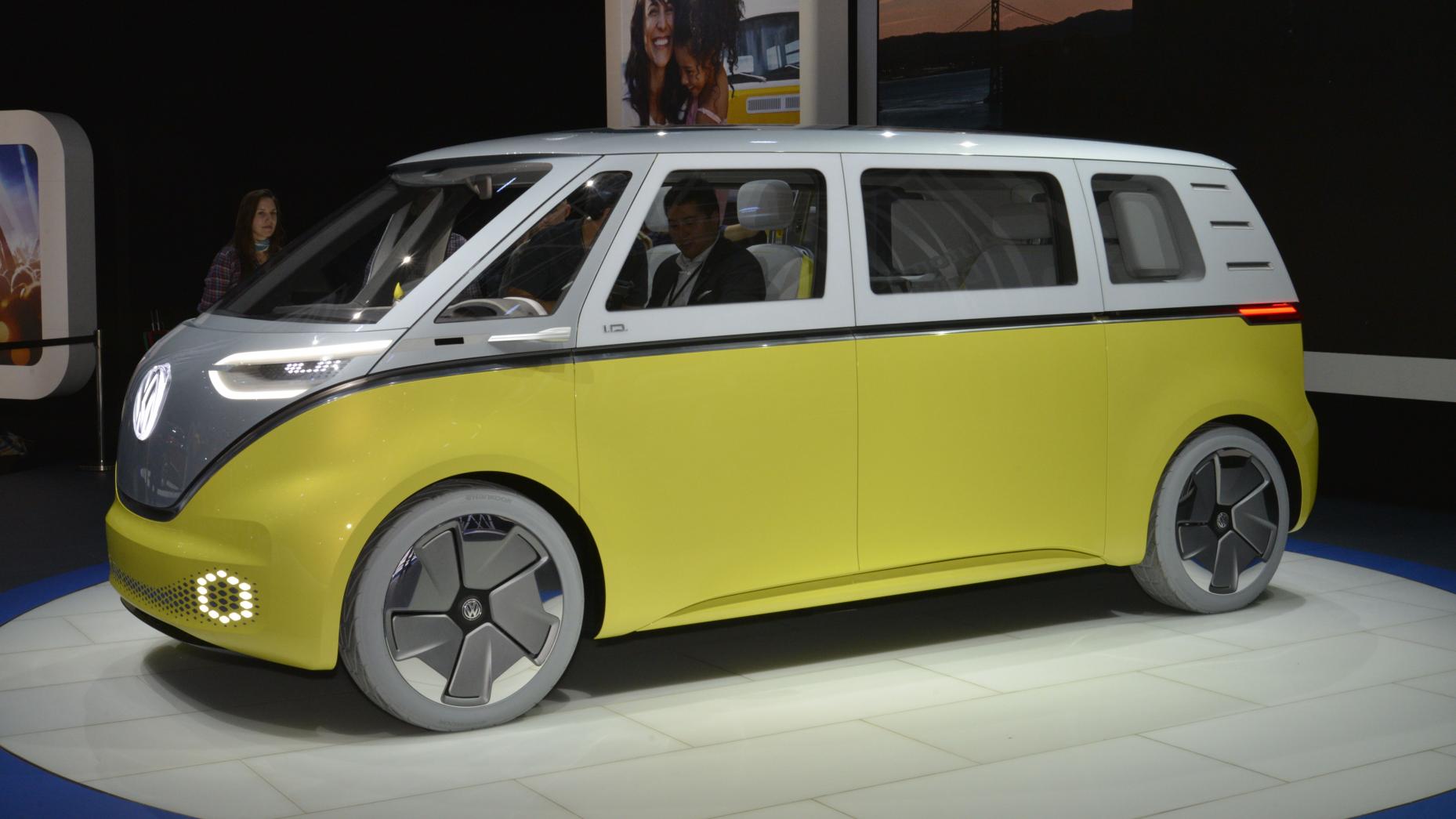 volkswagn i.d. buzz id autoshow van detroit