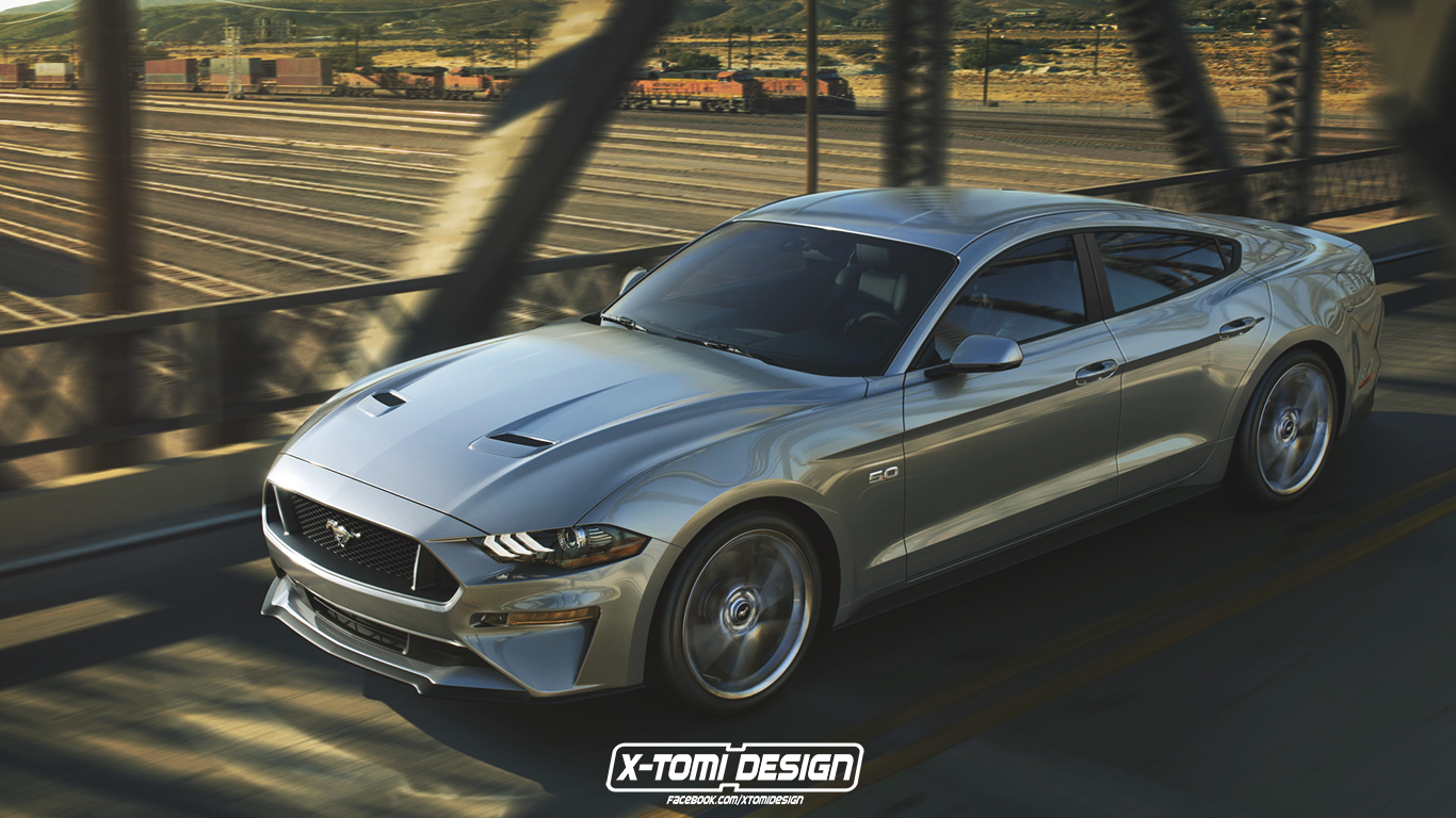 Ford Mustang met vier deuren