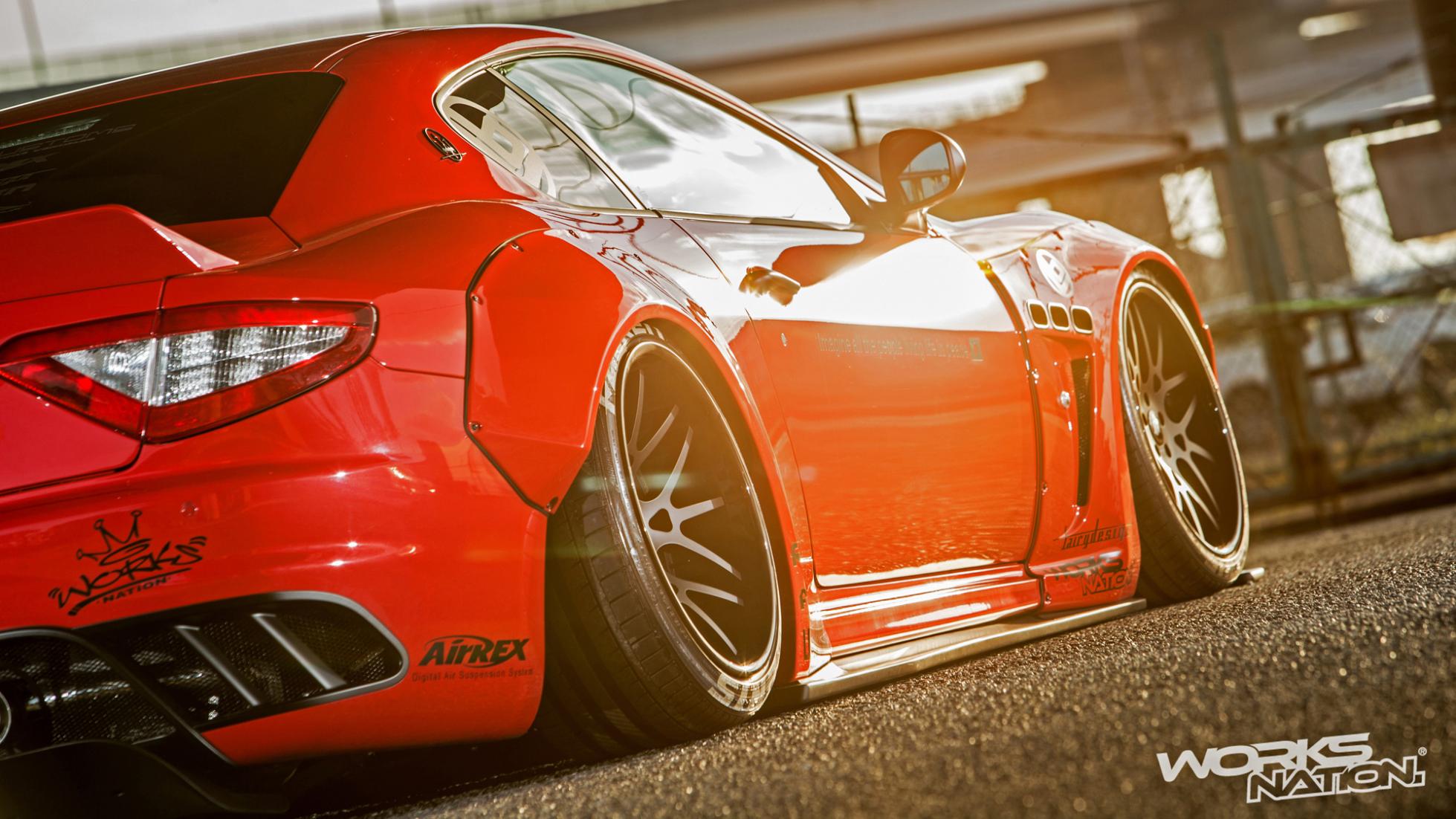 liberty walk maserati granturismo