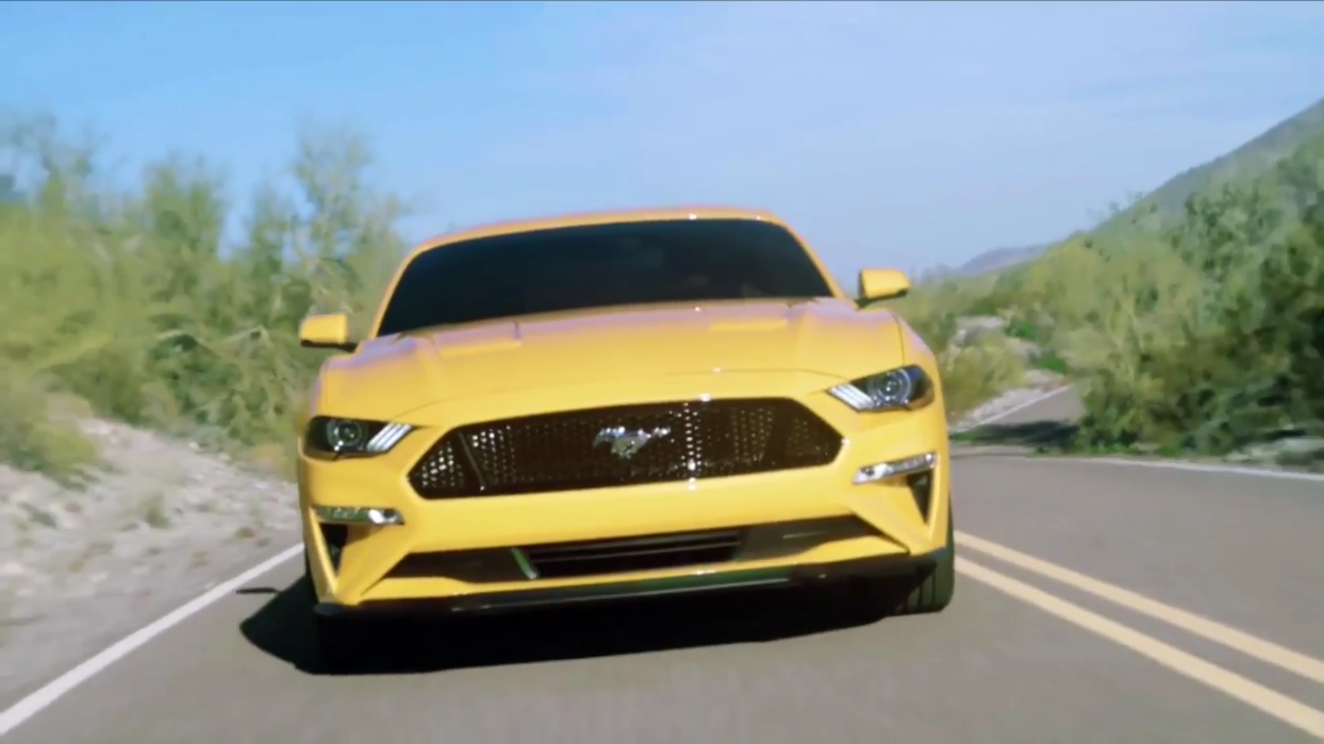 vernieuwde ford mustang