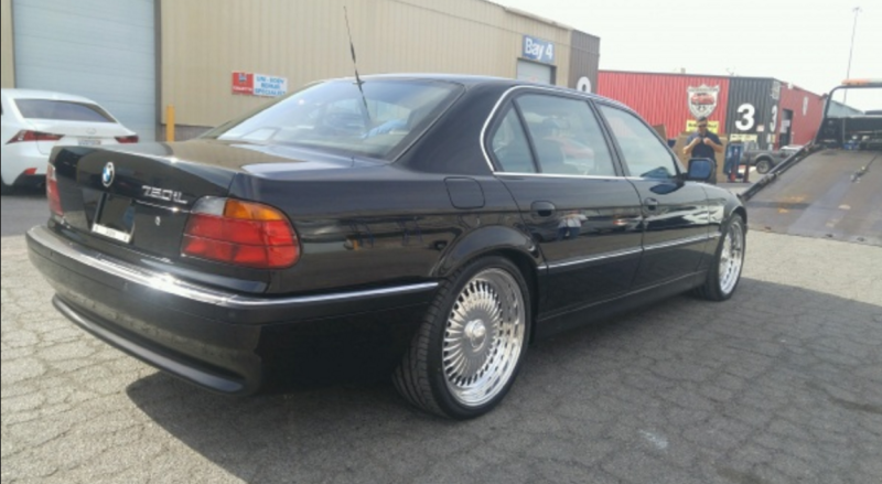 bMW 7-serie van 2Pac