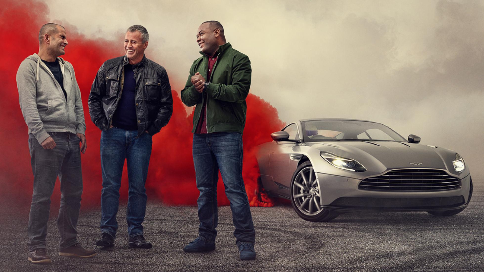 TopGear TV: Matt LeBlanc, Rory Reid en Chris Harris