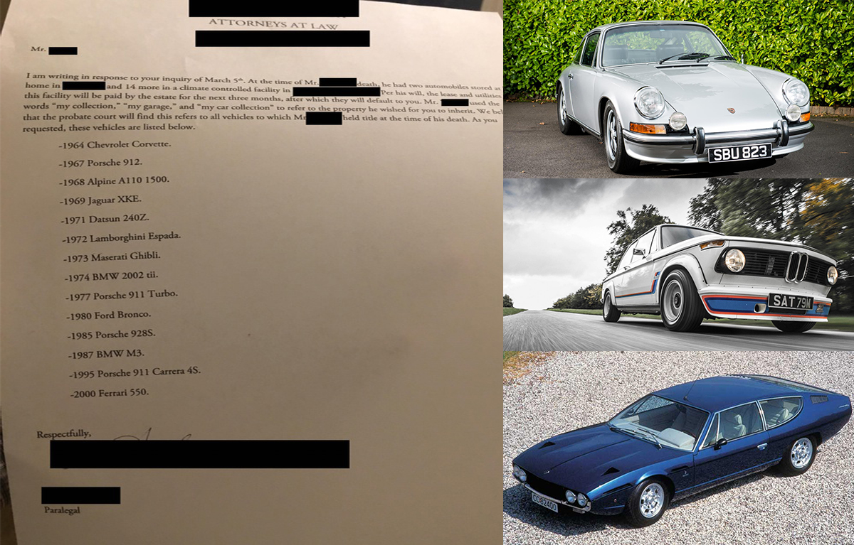 Geluksvogel erft autocollectie