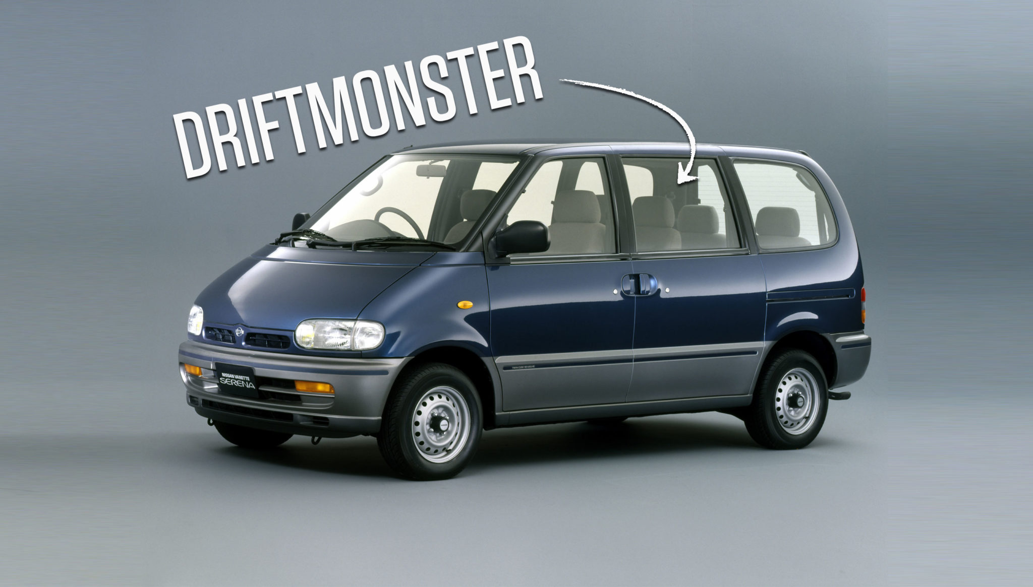 Nissan Serena drifting