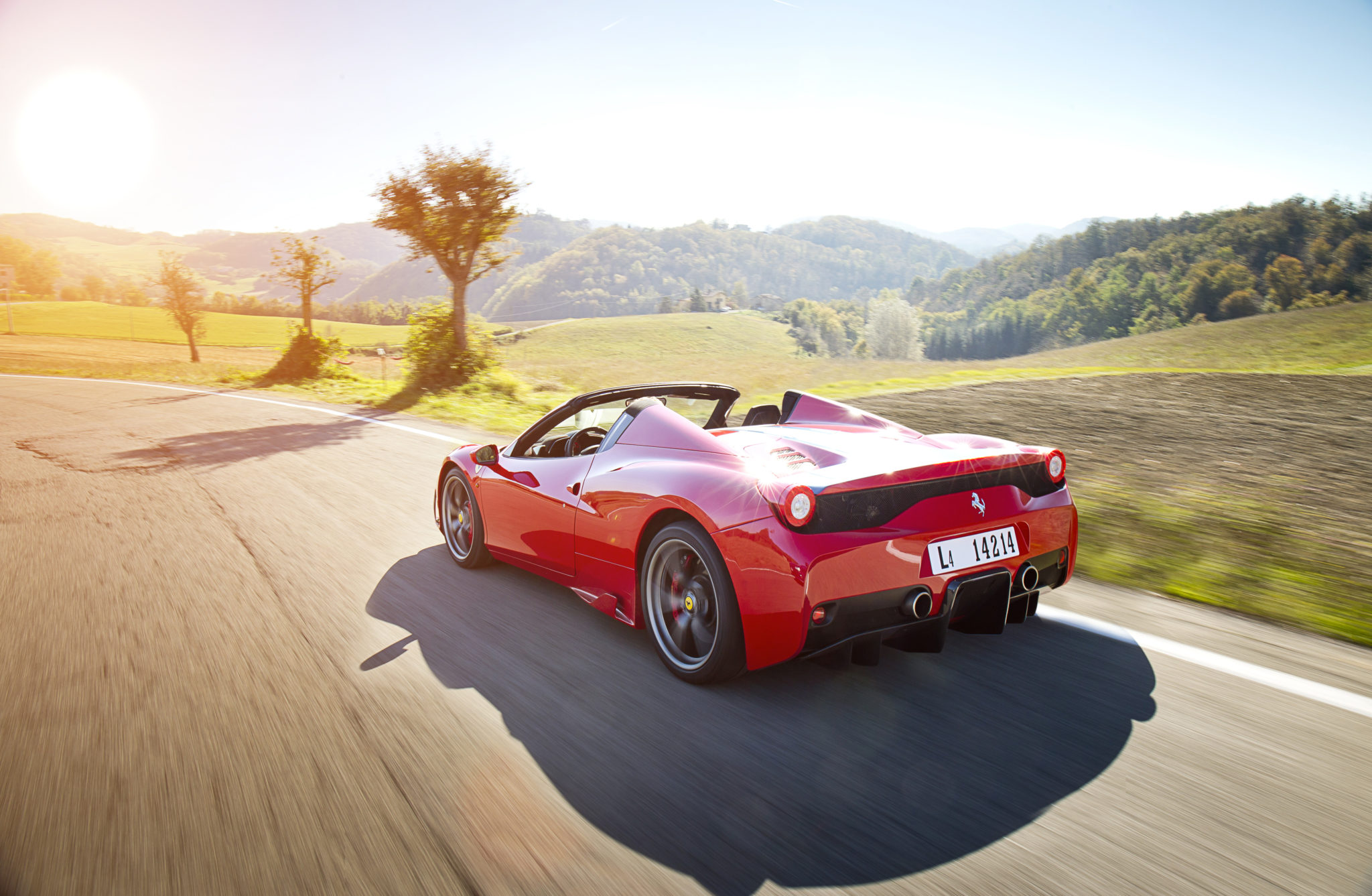 snelste Ferrari's op Fiorano f12 tdf