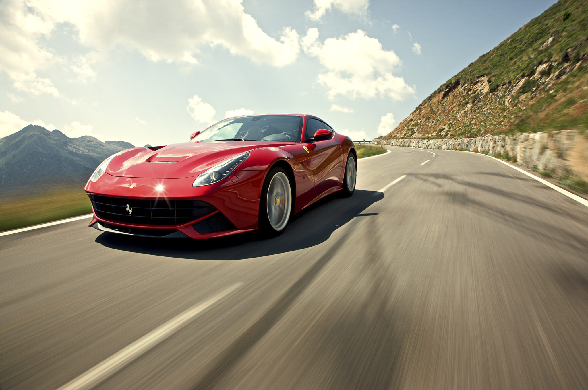 snelste Ferrari's op Fiorano f12 tdf