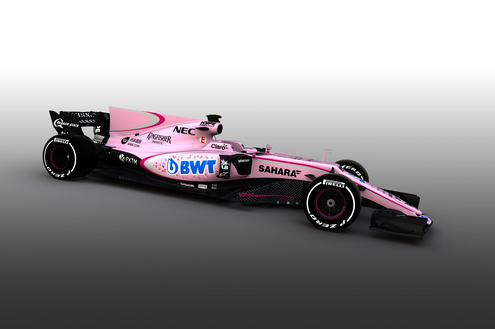 Sahara Force India F1 VJM10 roze