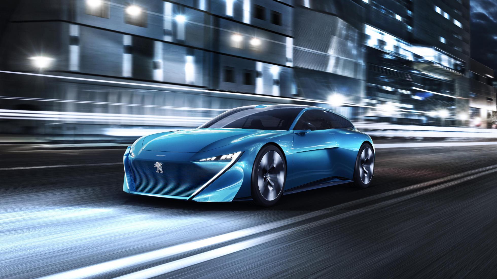 peugeot instinct concept auto zelfrijdende auto 2017