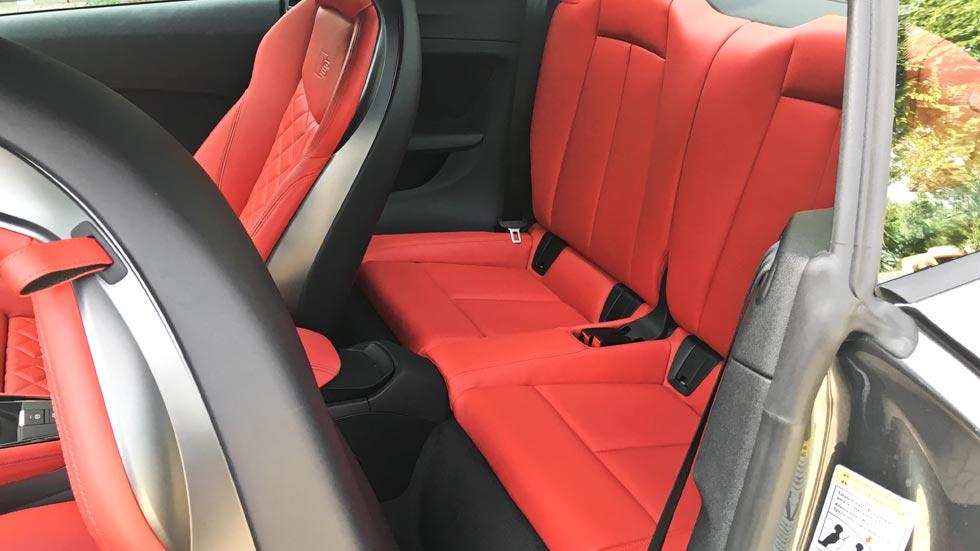 slechtste achterbanken Audi TTS