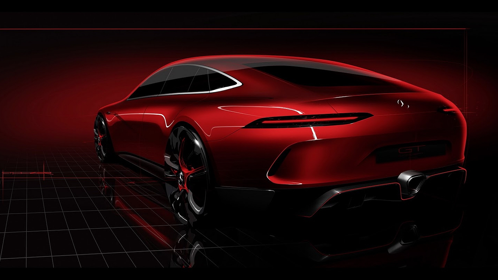 Vierdeurs Mercedes-AMG GT