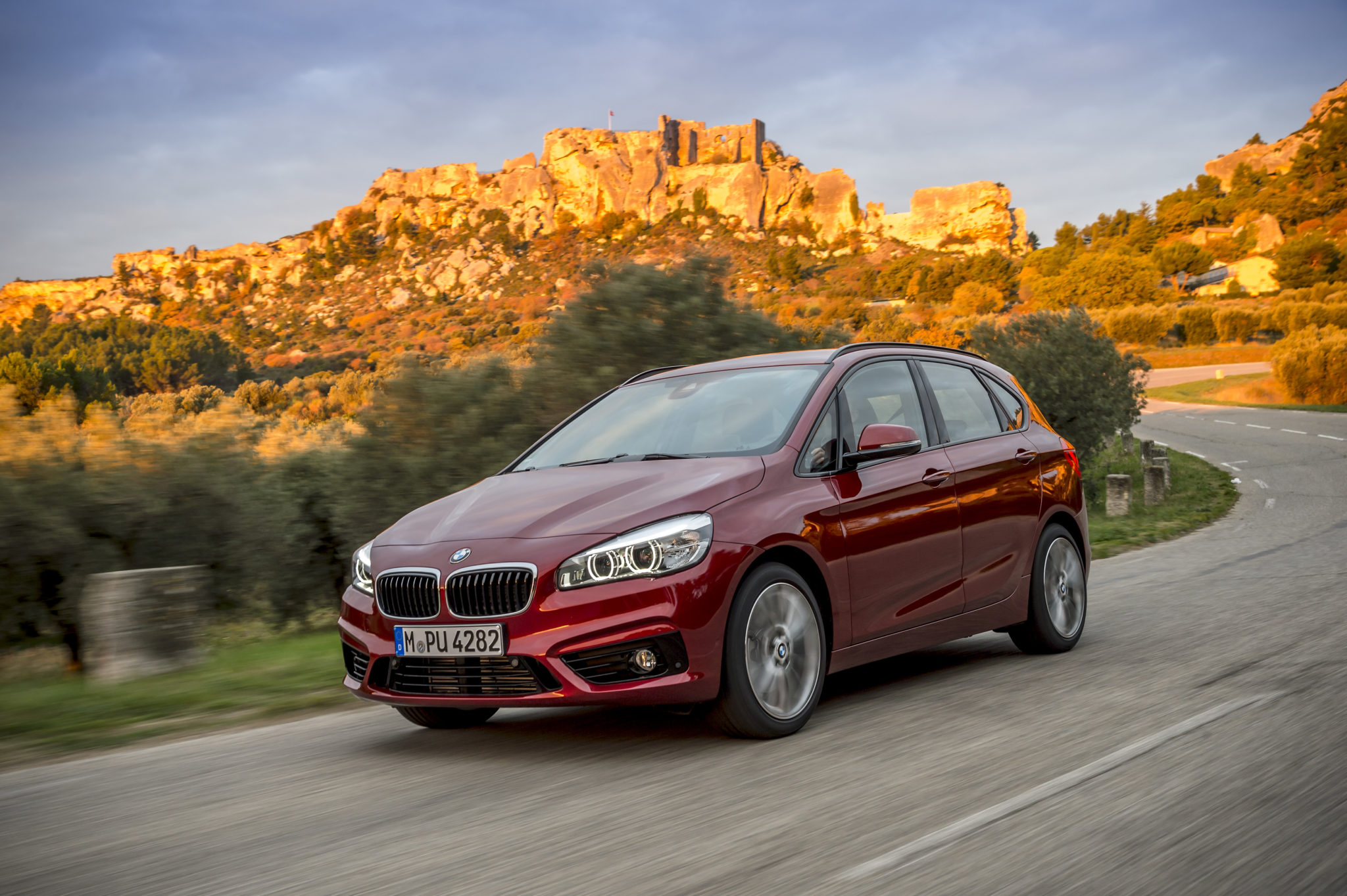 bericht aan de BMW 2-serie Active Tourer-bestuurders