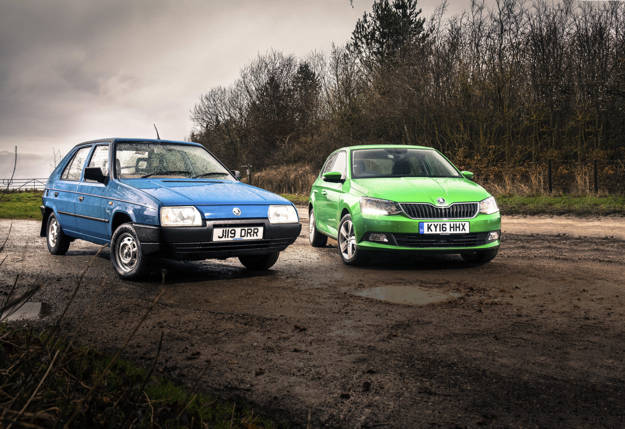 Skoda Favorit vs Skoda Fabia 2017 (1)