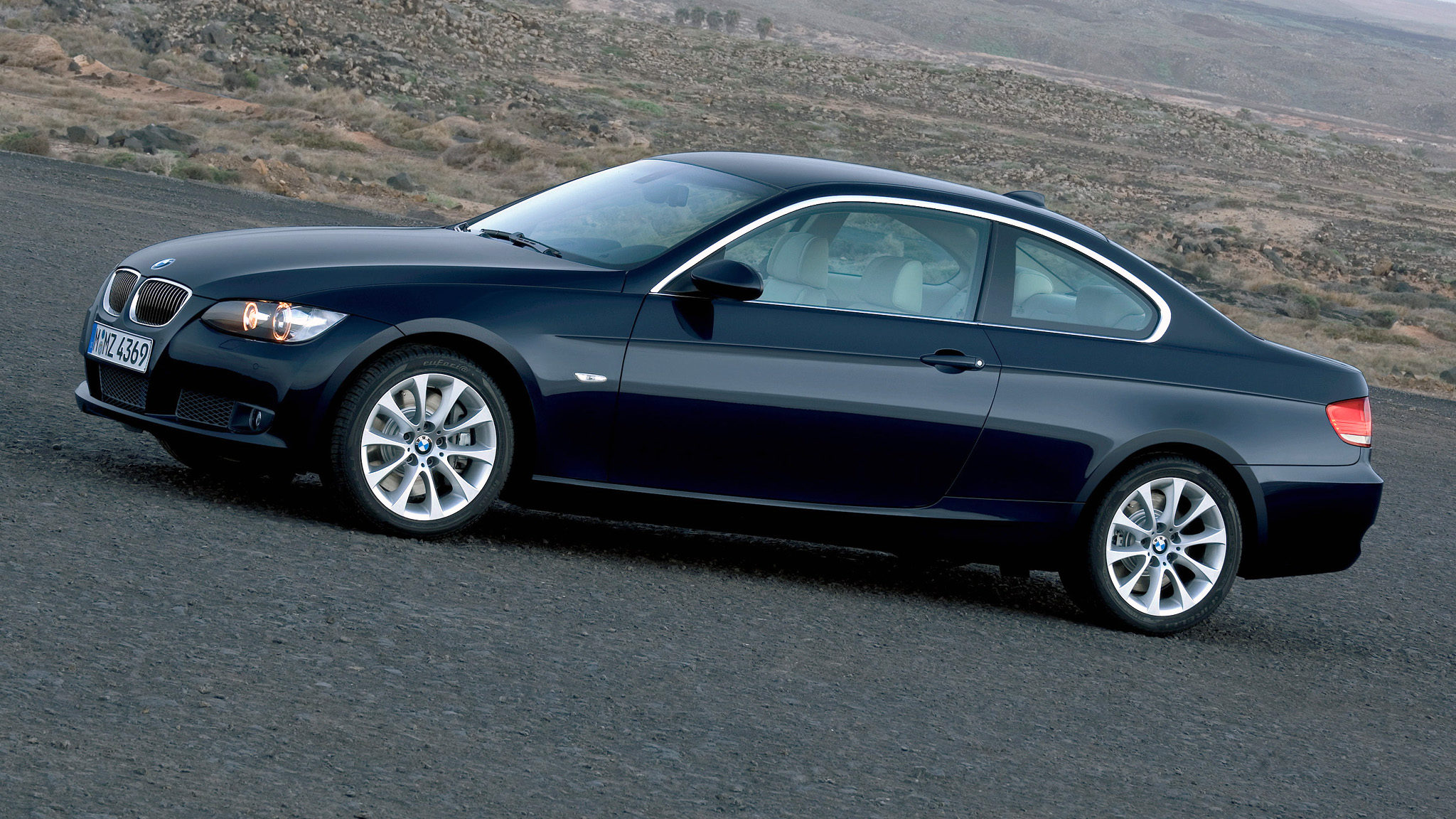 bmw 335i e92 zwart 2007 brutale klant