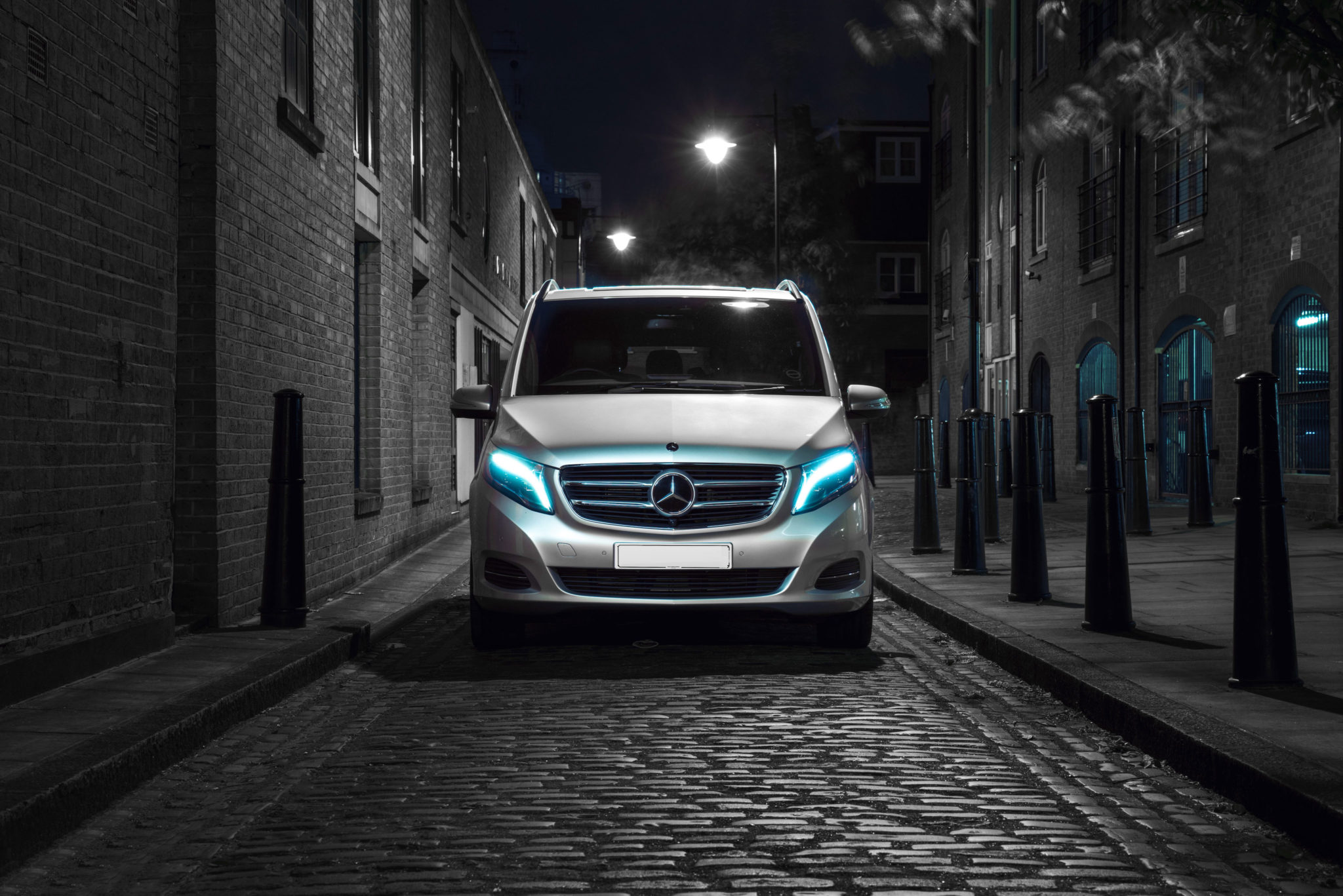 mercedes v-klasse Jongetje van 8