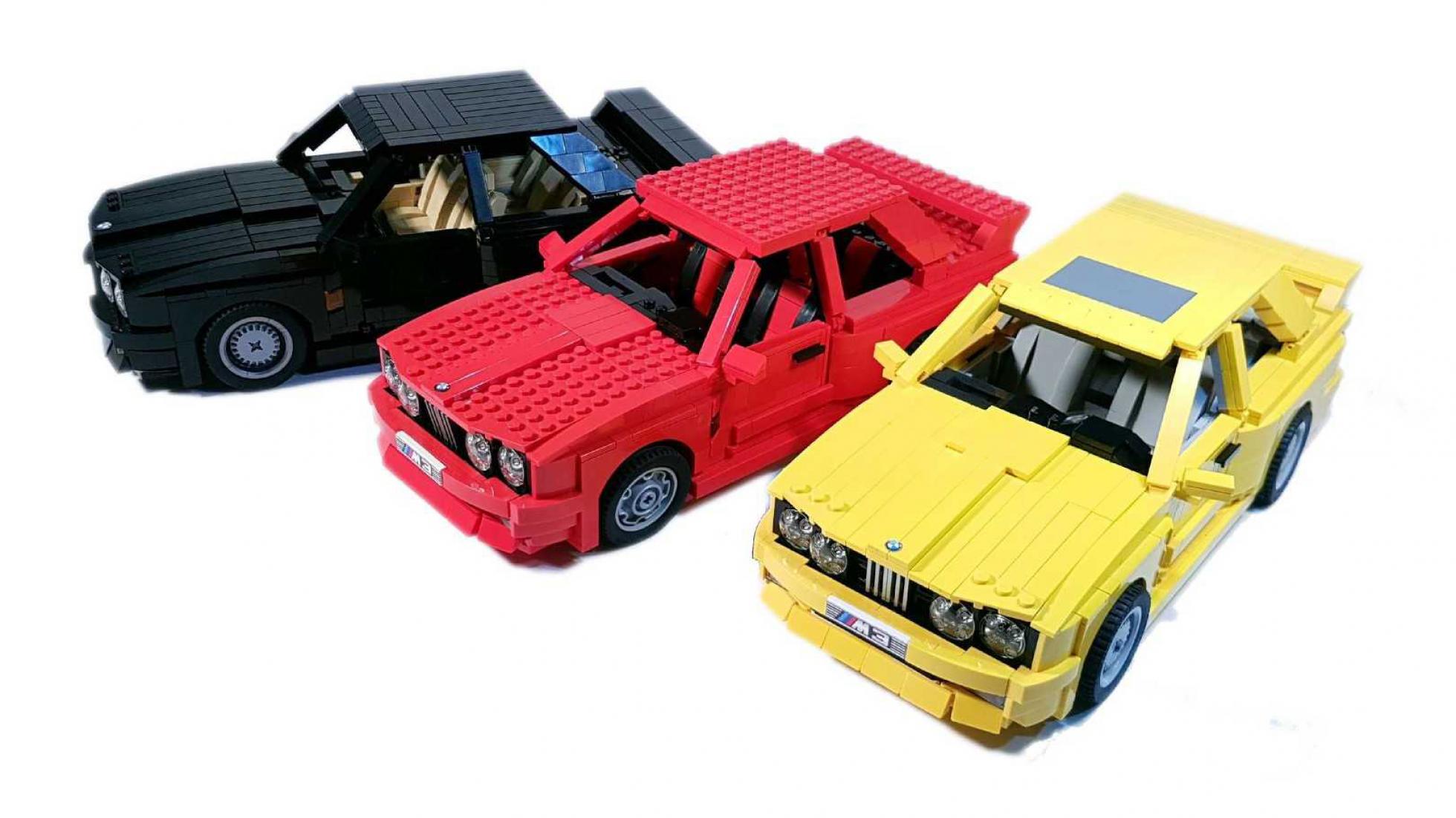 BMW M3 E30 van lego