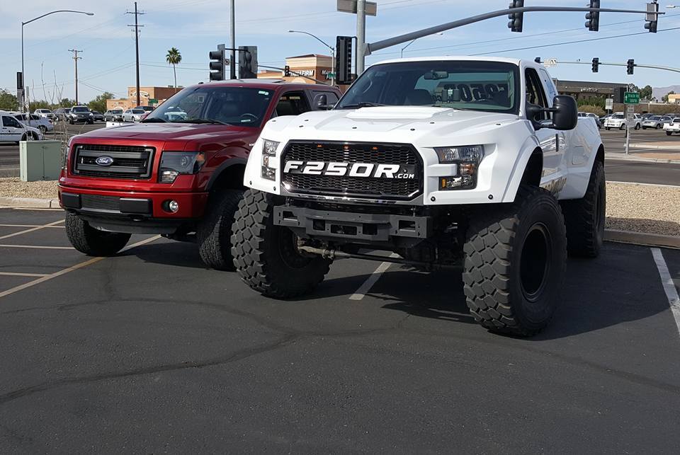 Ford F250r Megaraptor Is Overdreven Genoeg Topgear
