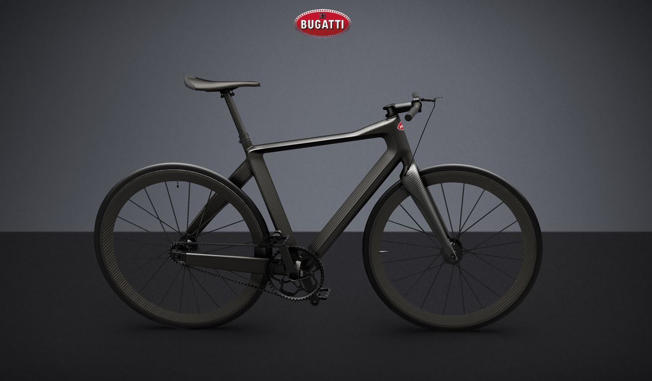 pg bugatti bike zwart