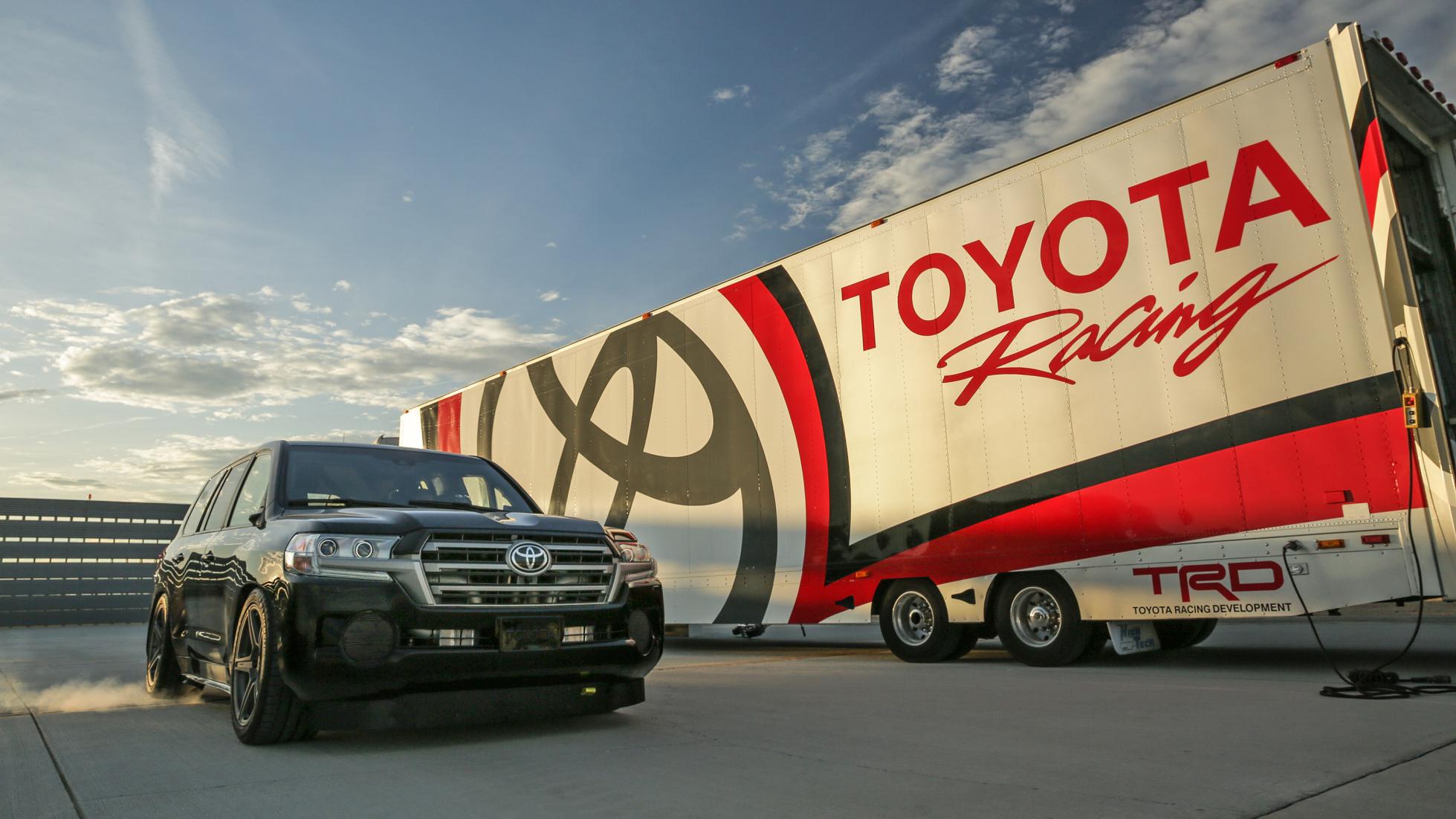 snelste SUV ter wereld toyota land cruiser 2000 pk