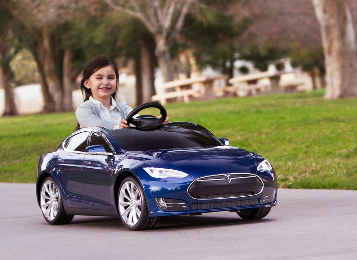 Tesla Model S kinderen radioflyer