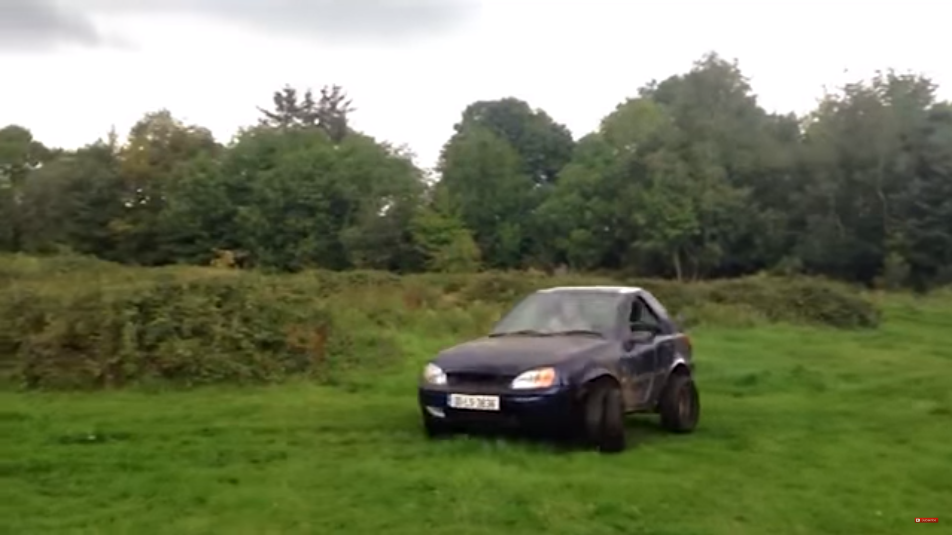 verkorte offroad-Fiesta met wankelmotor