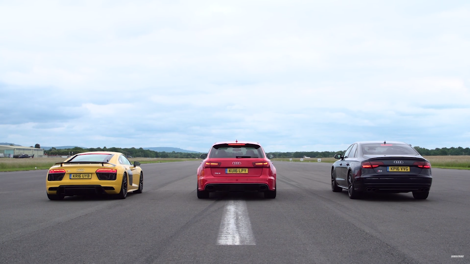 Audi R8 V10 Plus vs Audi RS 6 vs Audi S8