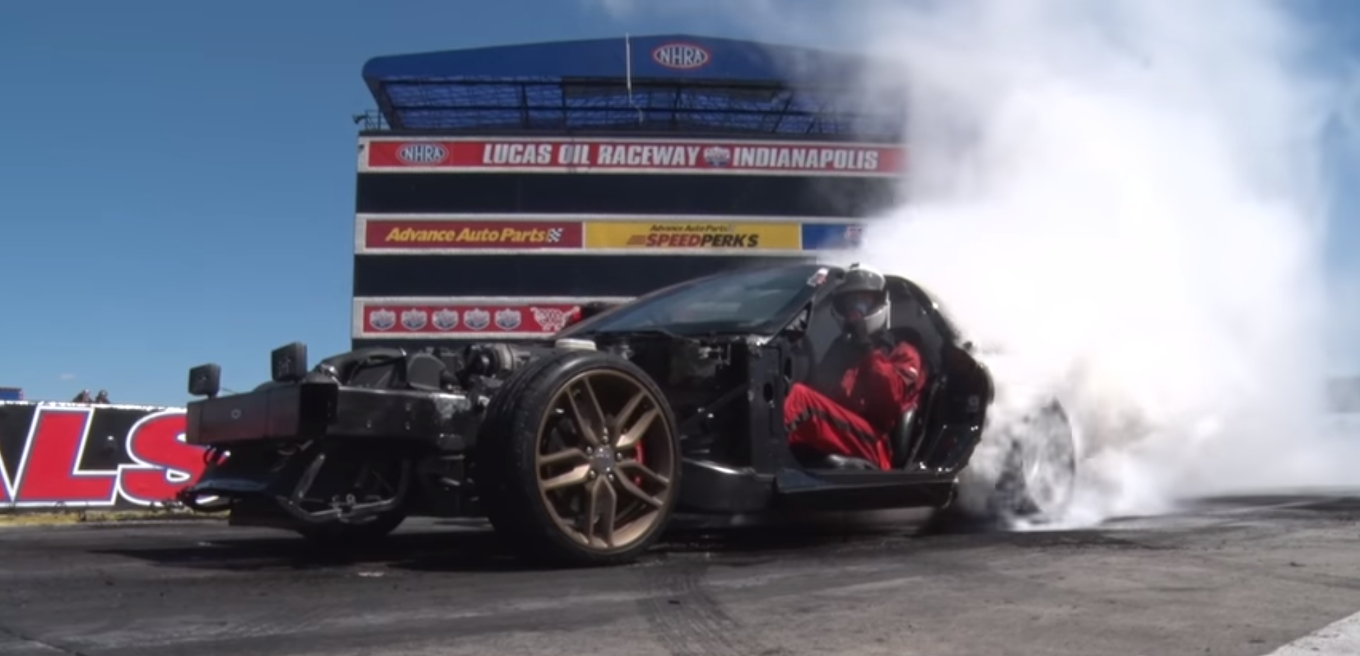 Burnout in de vijfde versnelling