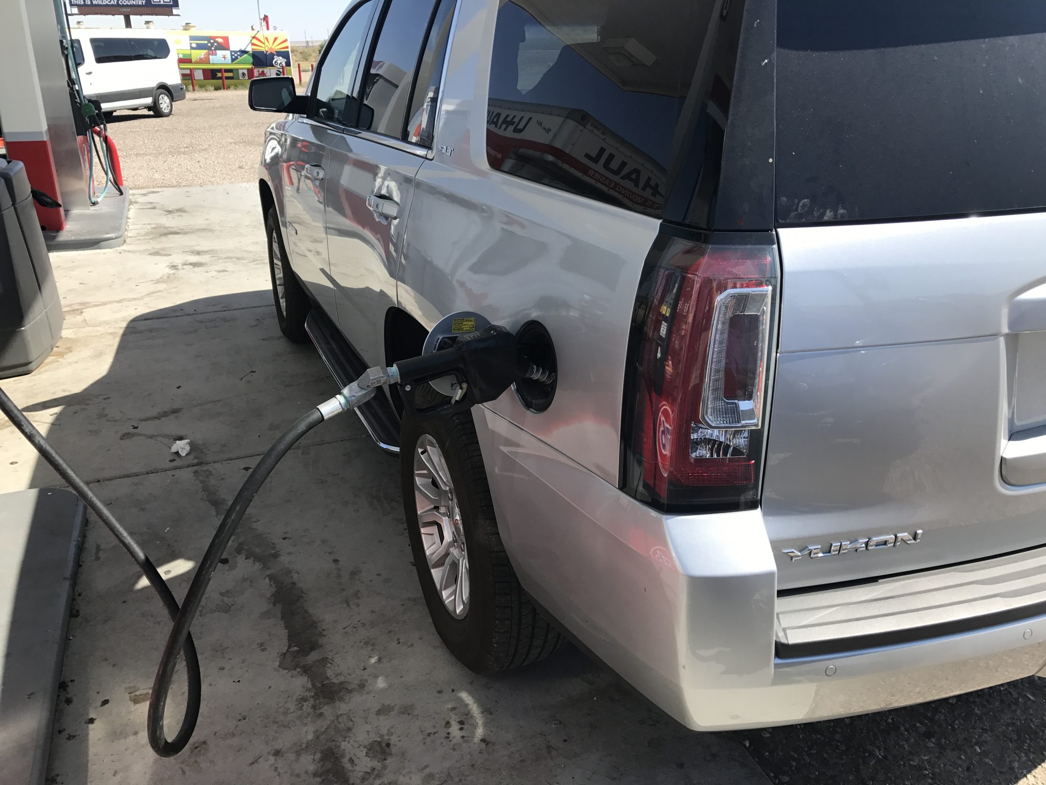 Tanken in Amerika