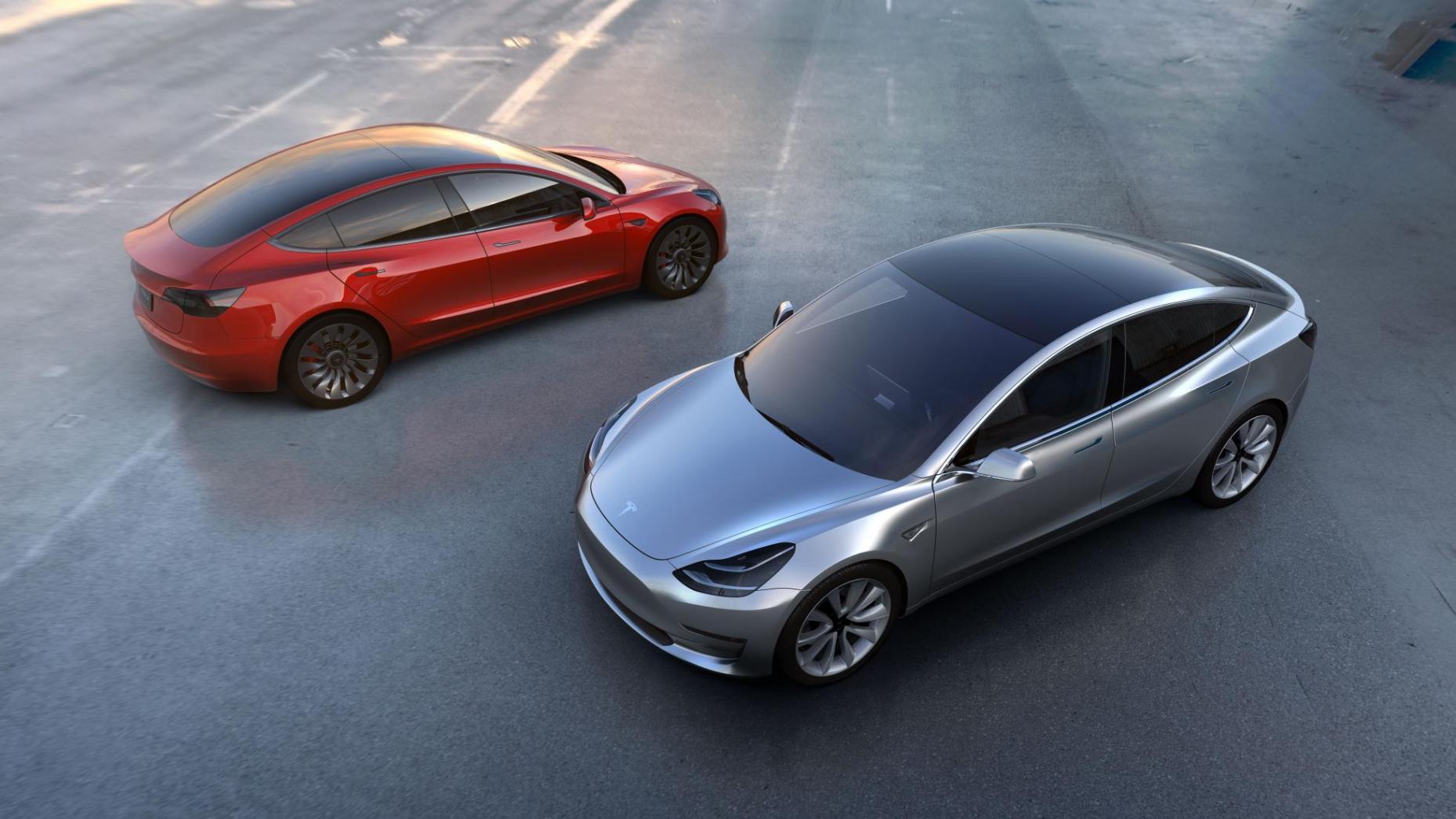 Lancering van de nieuwe Tesla Model 3