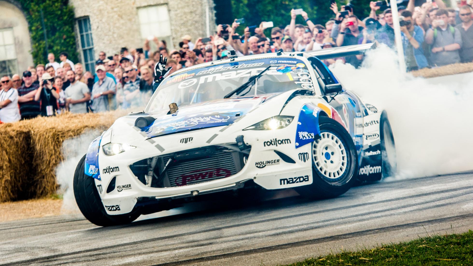 Mazda Mx-5 van Mad Mike
