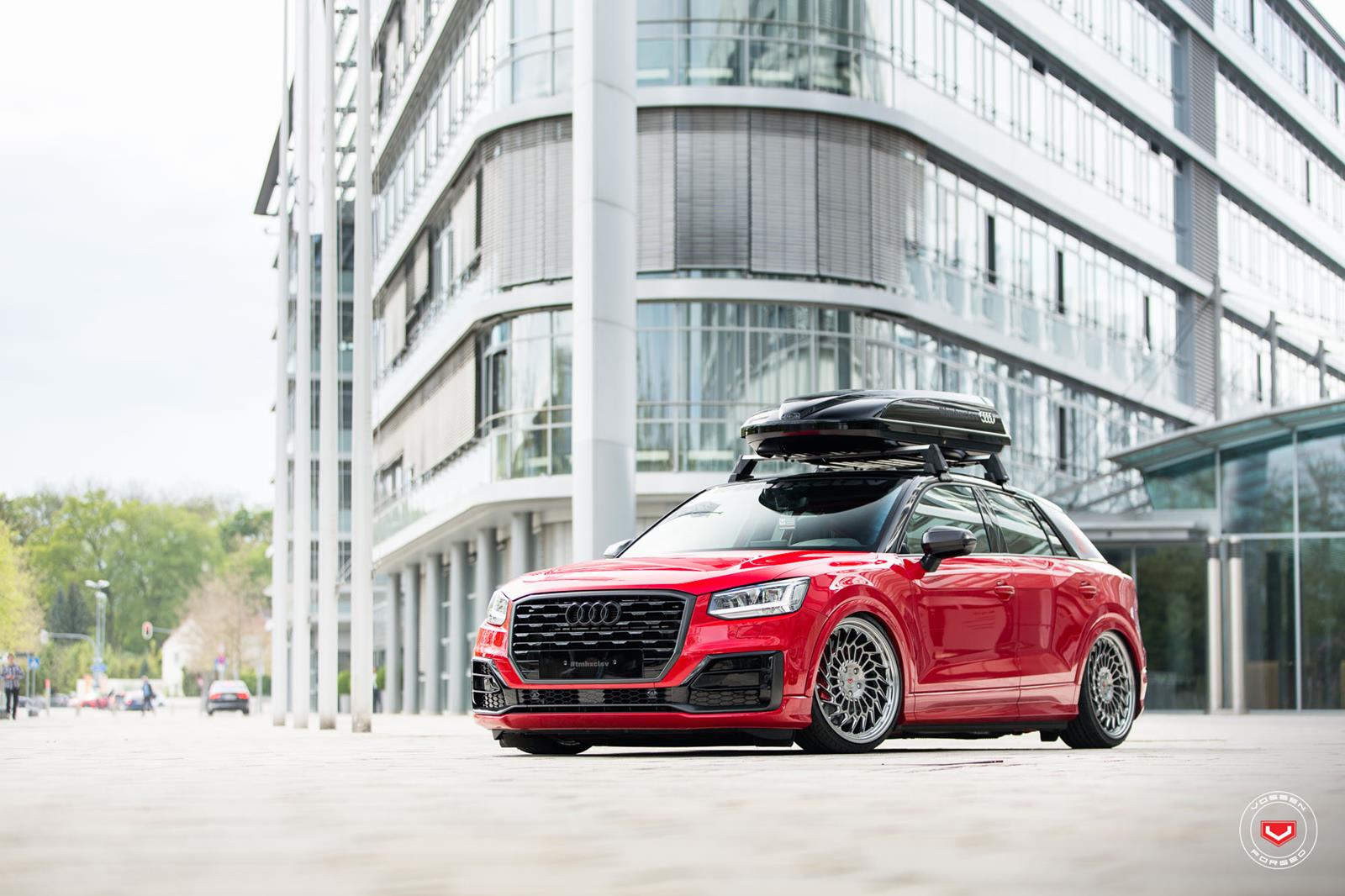 Audi Q2 met Vossen-velgen
