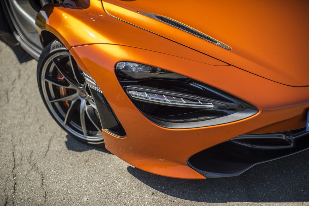 Aerodynamica van de McLaren 720S