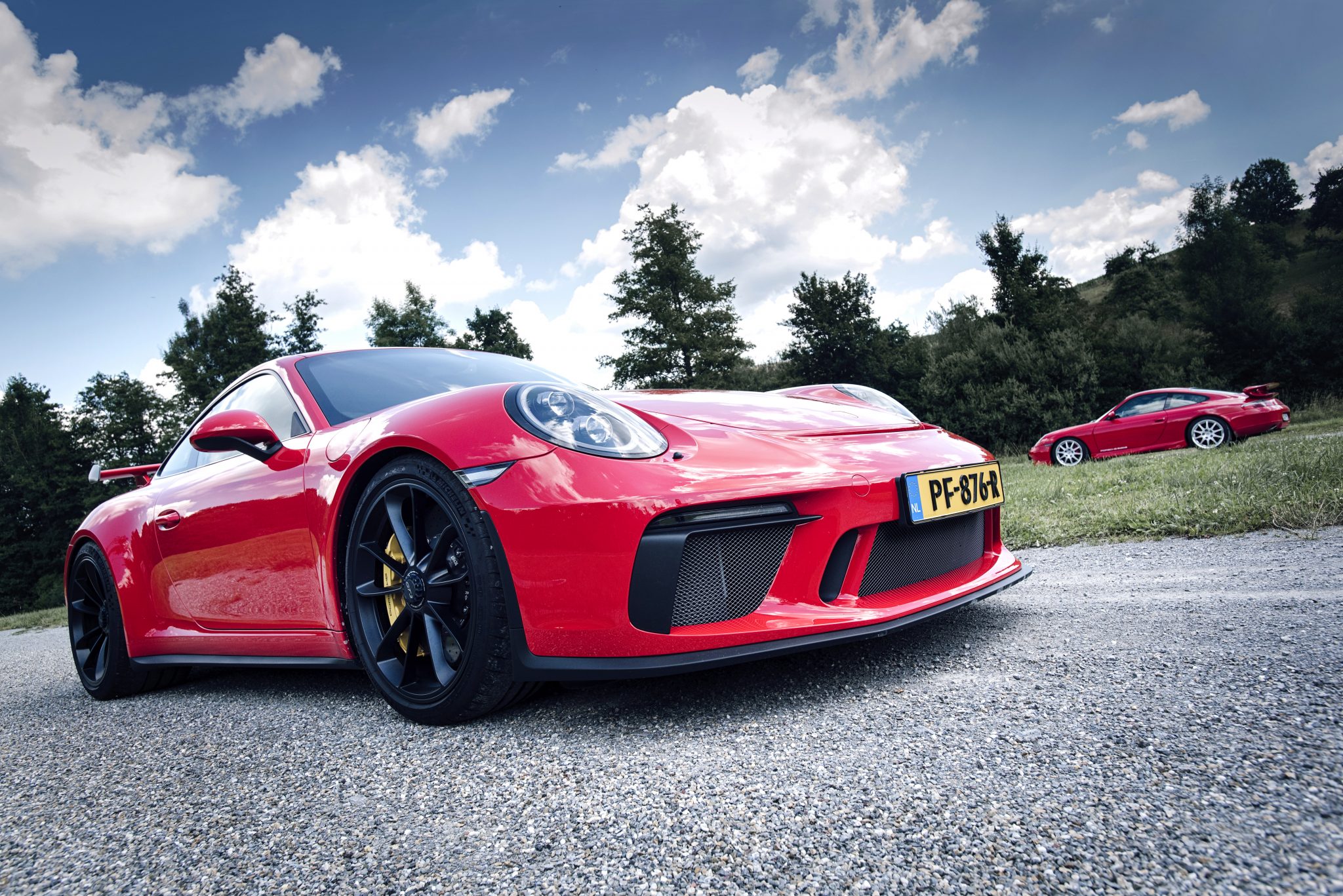 Carrera RS 2.7 vs 996 GT3 vs 991.2 GT3