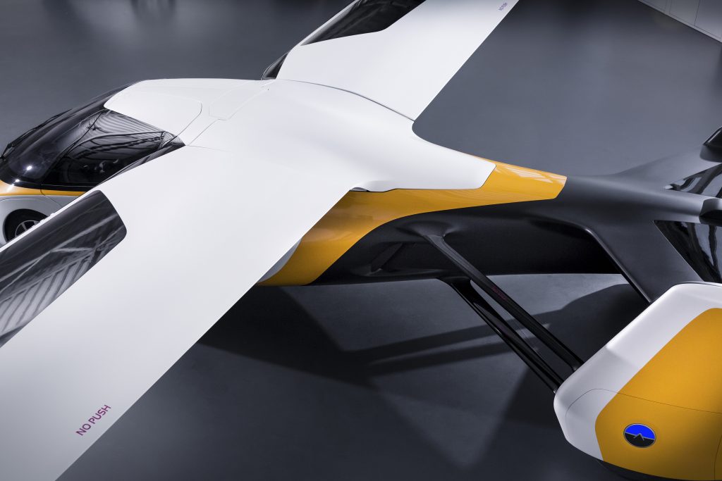 Vliegende auto van Aeromobil