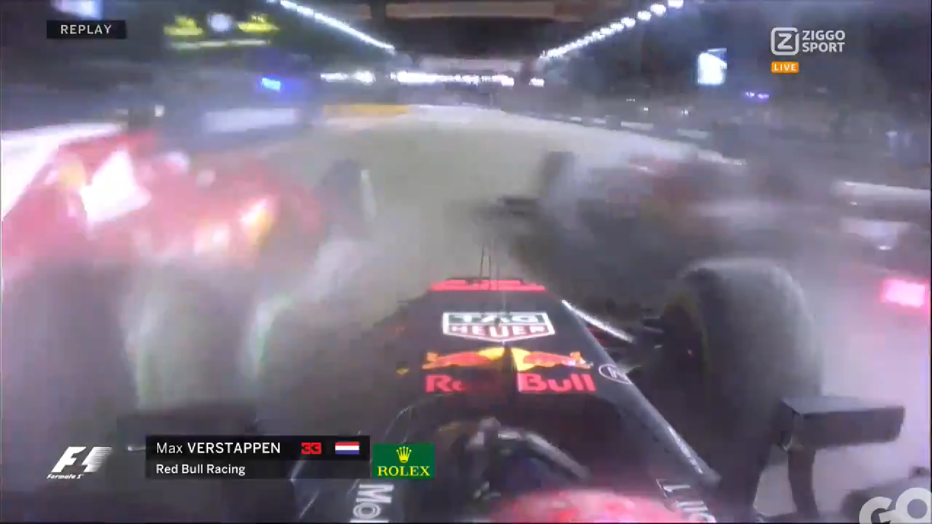 Crash GP van Singapore