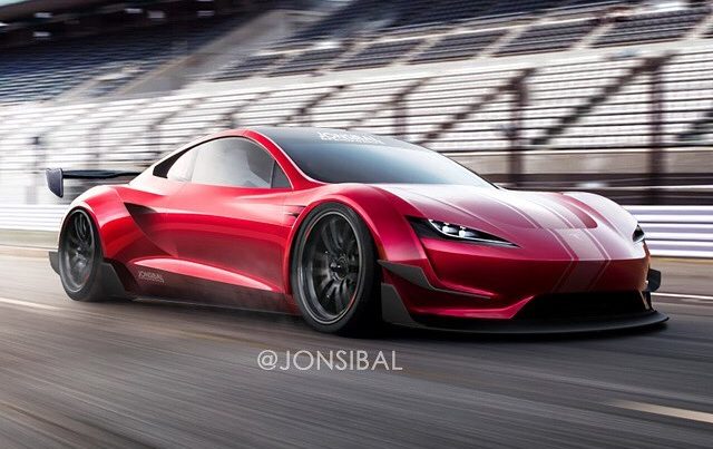Tesla Roadster sneller